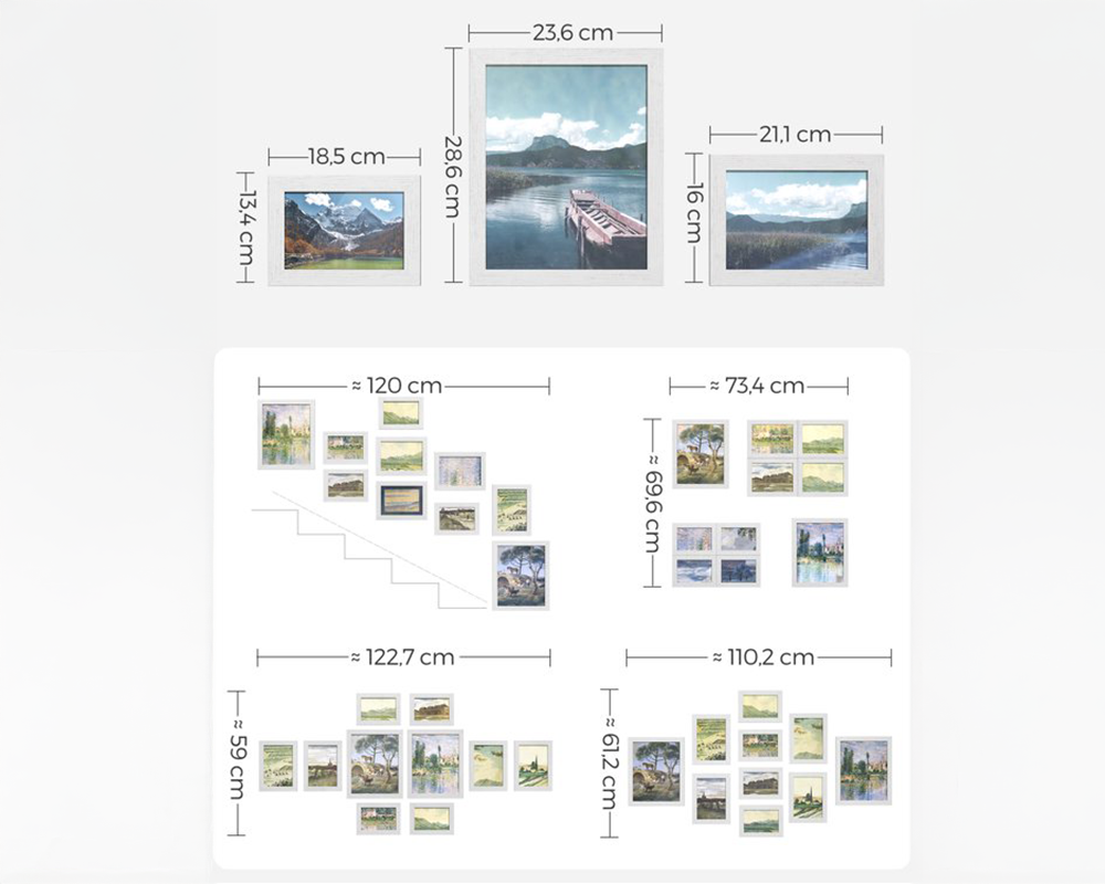 Collage Picture Frames Photo Frames Set