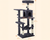 Cat Tree 143CM with Scratching Posts Hammock