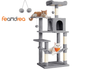 Cat Tree 143CM with Scratching Posts Hammock