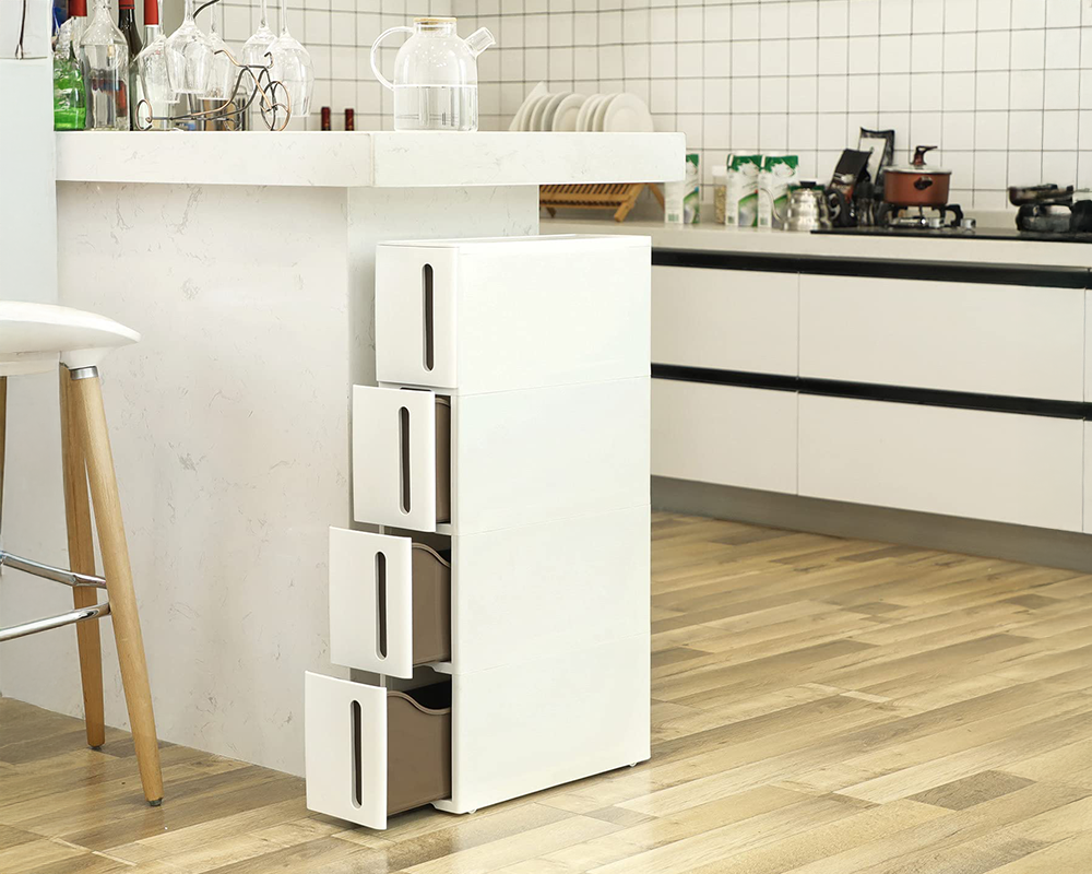 Kitchen Storage Rack Narrow Kitchen Column