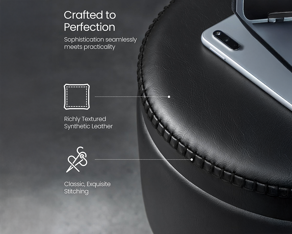 Ottoman Storage Foot Stool Vanity Stool