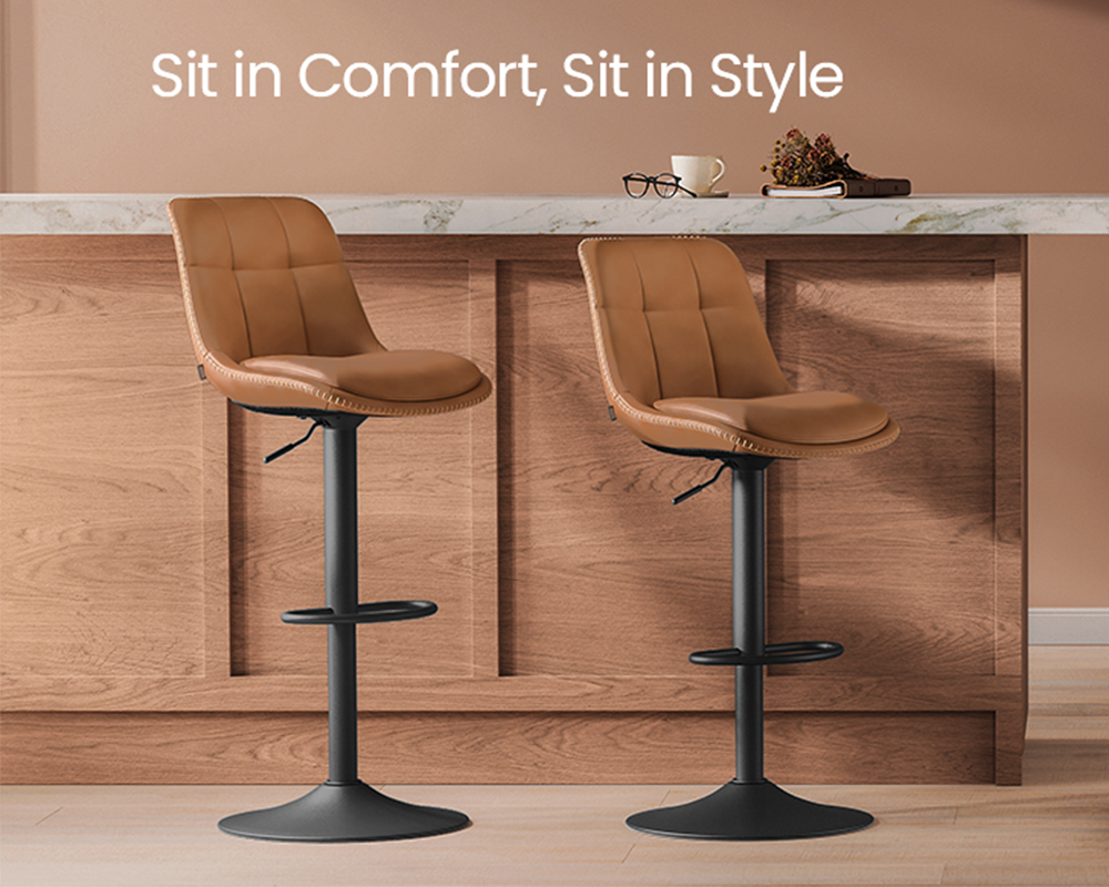 Bar Stools Adjustable Swivel Bar Stools