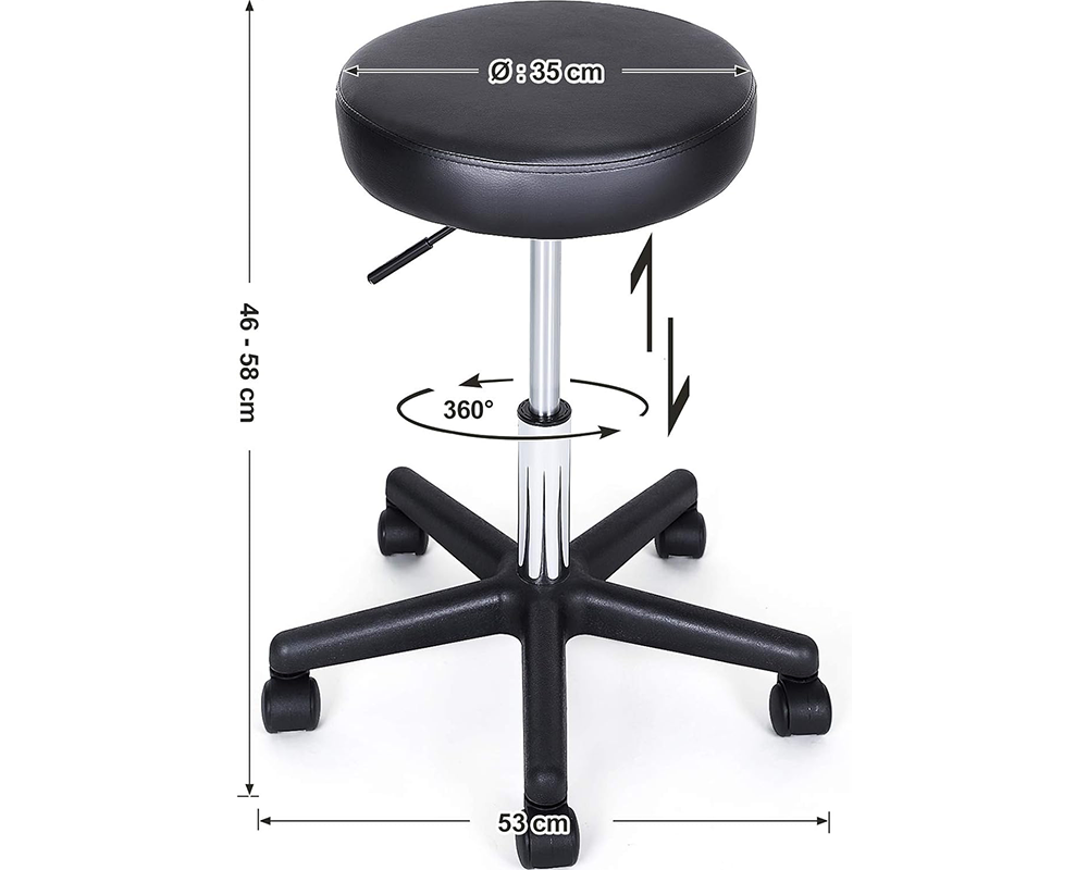 Stool Chair Rolling Chair Massage Facial Tattoo Bar stools Salon Beauty