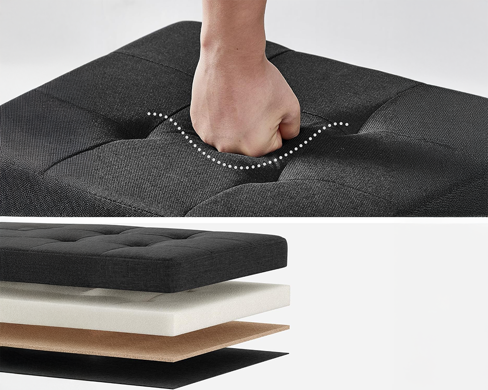 Ottoman with Storage Space Stool