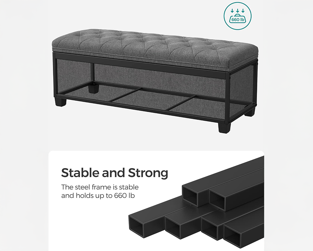 Storage Ottoman Bench Seat