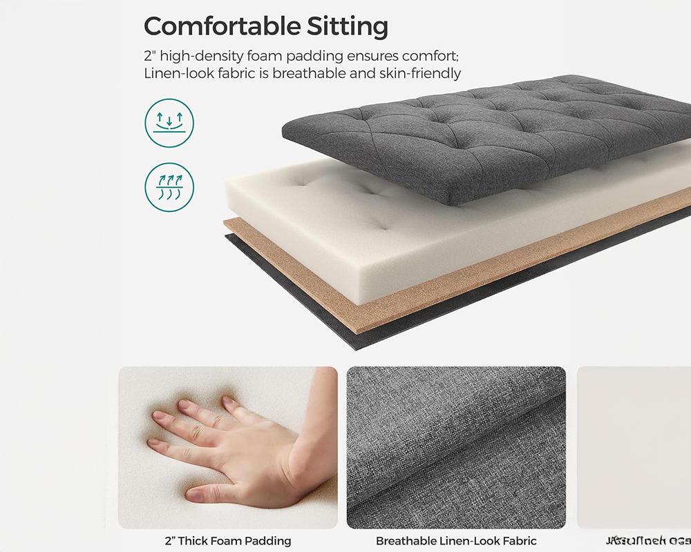 Storage Ottoman Bench Seat