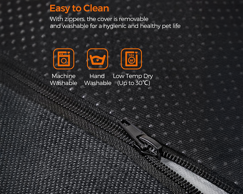 Dog Bed with Washable Cover