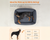 Dog Bed with Washable Cover