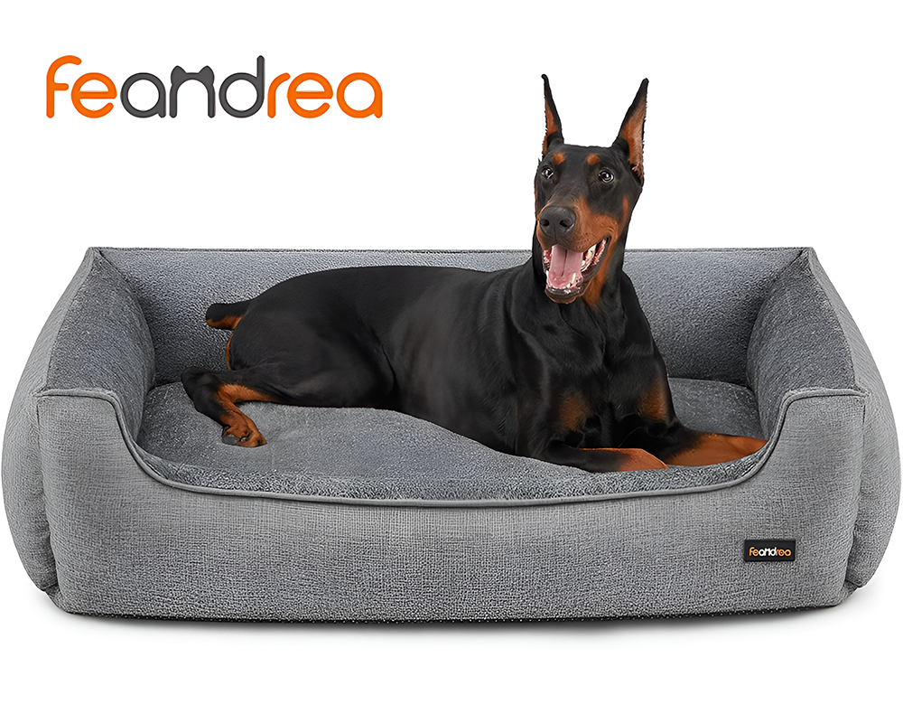 Dog Bed with Washable Cover