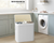 Laundry Hamper 150L Foldable Laundry Hamper with Lid & Liner