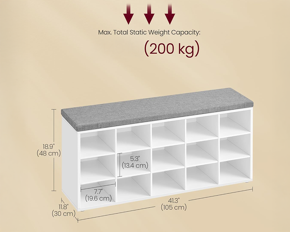 Shoe Rack Bench Shoe Rack