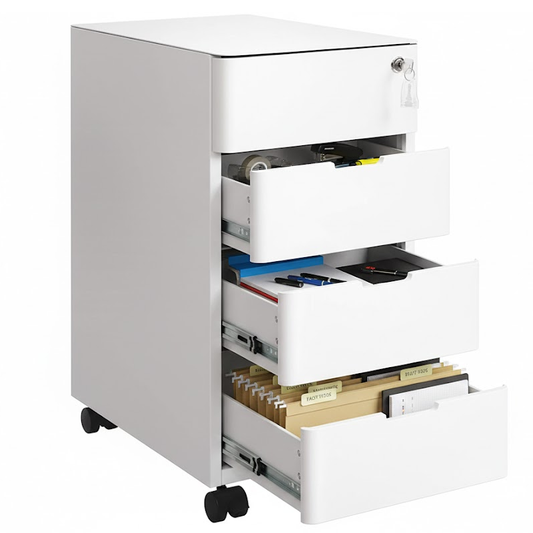 Office Filing Cabinet with Wheels File Organiser