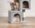 Cat Tree House Scratching Post Condo