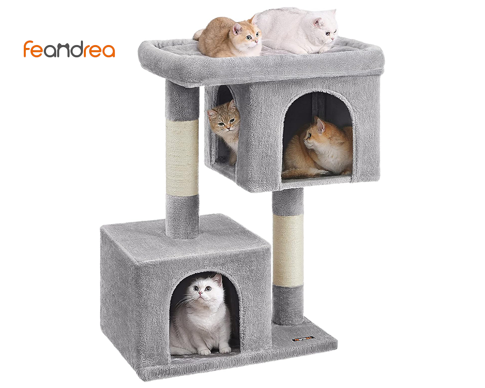 Cat Tree House Scratching Post Condo