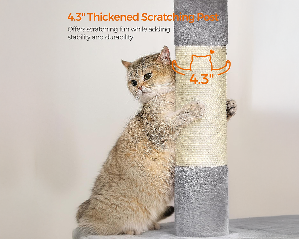 Cat Tree House Scratching Post Condo