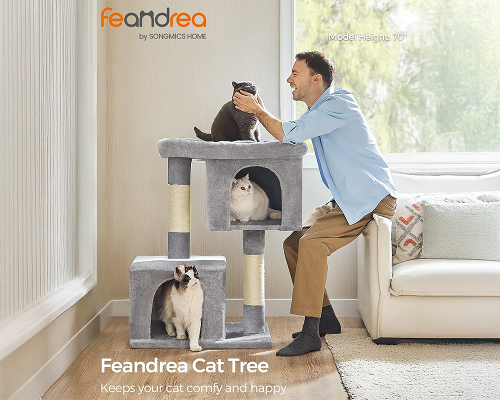 Cat Tree House Scratching Post Condo