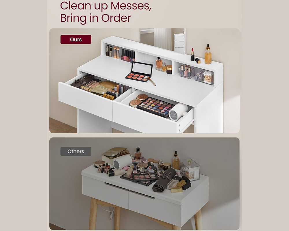 Vanity Dressing Table with Mirror