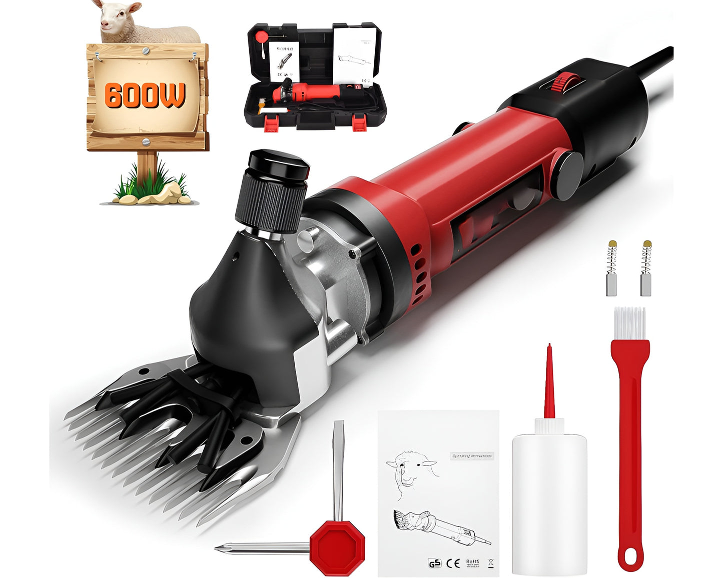 850W Sheep Clipper Electric Sheep Shears Professional Wool Clipper Kit