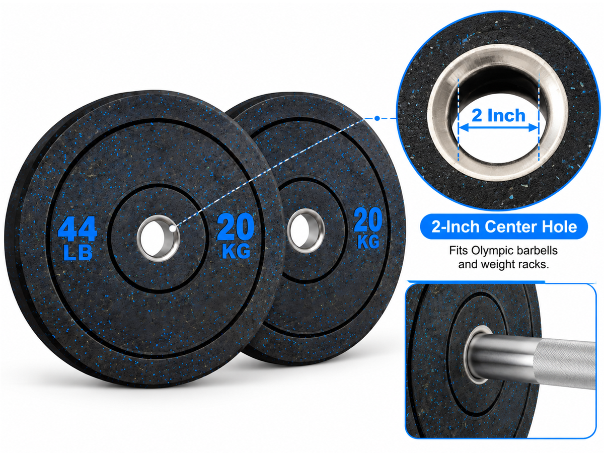 Bumper Weight Plates 20kg 2PCS