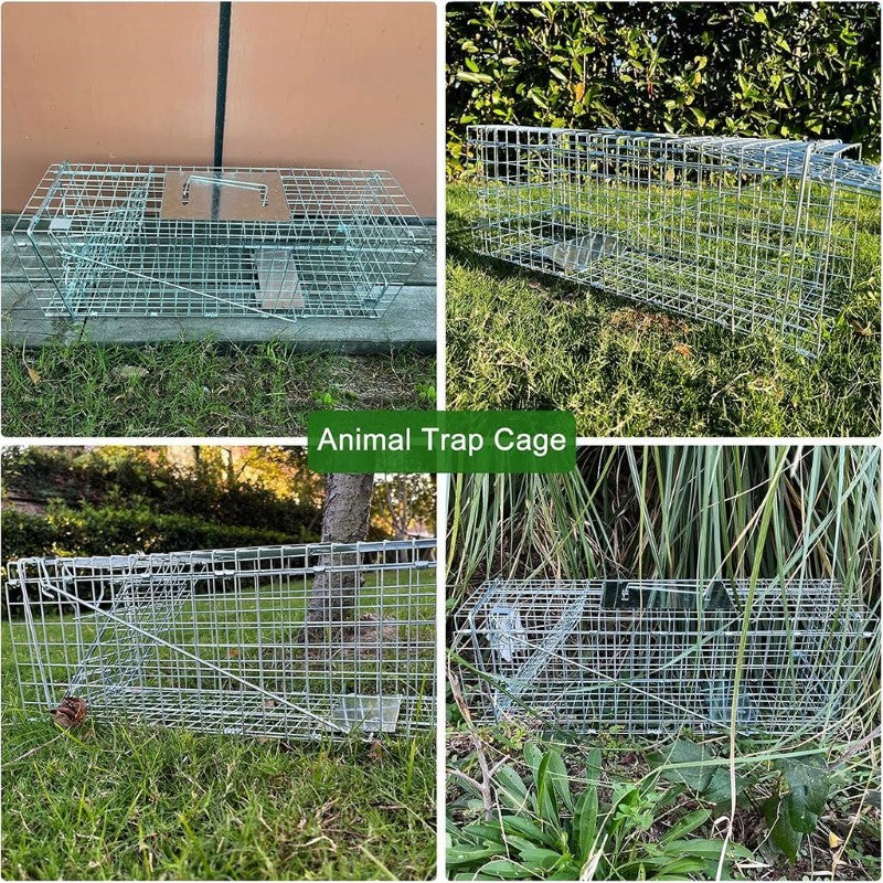 Animal Cage Trap - Possum Trap for Humane Wildlife Rescue and Control