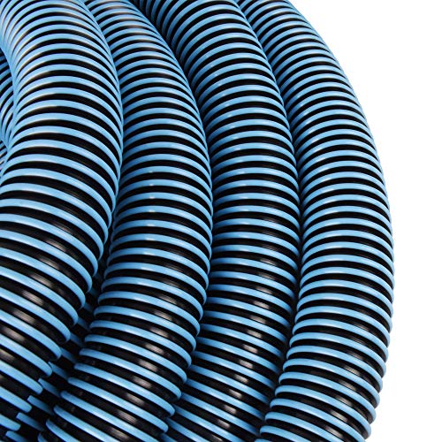 Heavy Duty Pool Hose 10M, Swimming Pool Hose In-ground Pools Vacuum Hose with Swivel Cuff, 1-1/2-Inch