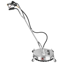 24 Inch Stainless Steel Rotating Surface Cleaner with Handle