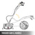 24 Inch Stainless Steel Rotating Surface Cleaner with Handle