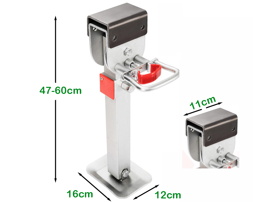 Drop Down Corner Steady Legs Handle Steel Base 2 PCS