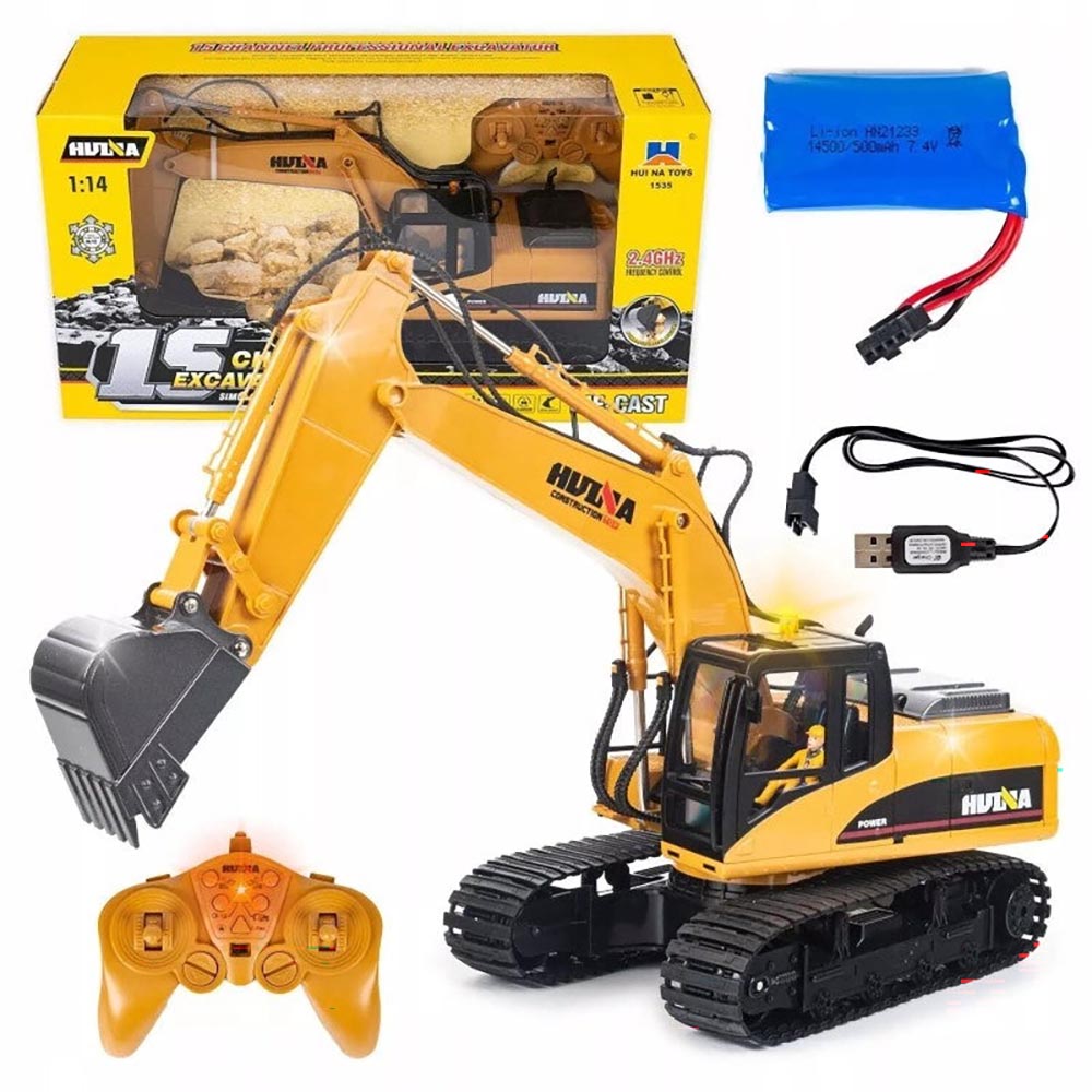 Digger Excavator Riding Toys Ride-On Car Toy Truck Toddler