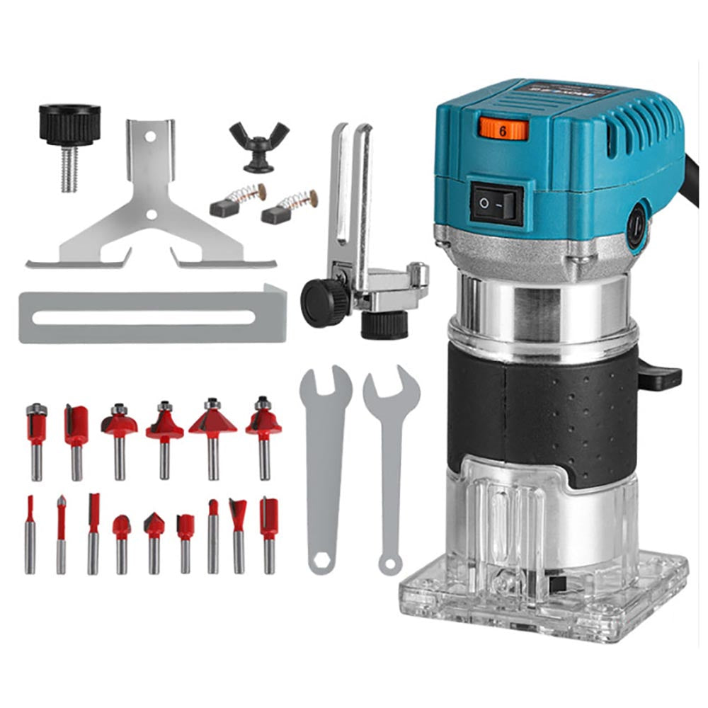 Wood Router 800W Electric Wood Router with 15 Bits for Cutting