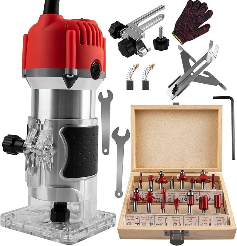Product: Router Electric Hand Trimmer - Precision Woodworking Tool Wood Router Tool
