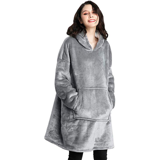Wearable Blanket Hoodie For Women And Men, Oversized Hooded Blankets Sweatshirt