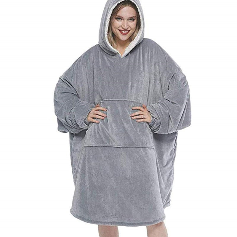 Wearable Blanket Hoodie For Women And Men, Oversized Hooded Blankets Sweatshirt