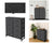 Storage Dresser Cabinet 8-Drawer Life Concept Cabinet