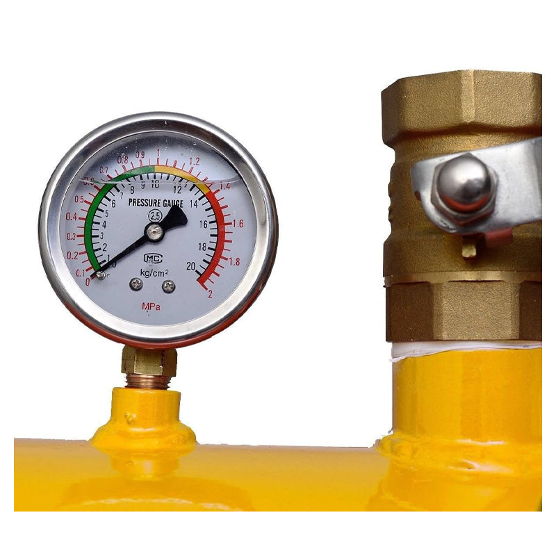 5 Gallon Air Tire Bead Seater - 145PSI Blaster Tool with Gauge for Car, Truck, ATV & Heavy Duty Vehicles - Yellow