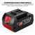 18V 5000mAh Li-ion Replacement Battery for Bosch BAT609, BAT610G, BAT618, GSR 18 V-LI, GWS 18 V-LI - High-Capacity Replacement Battery