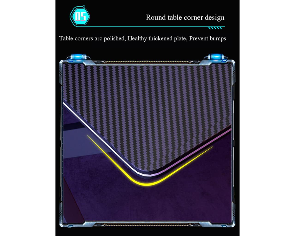 Computer Desk Metal Study Student Office Table