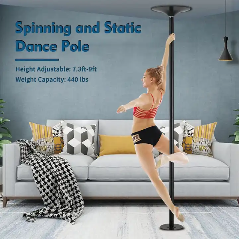 45mm Spinning Dancing Pole with Extension