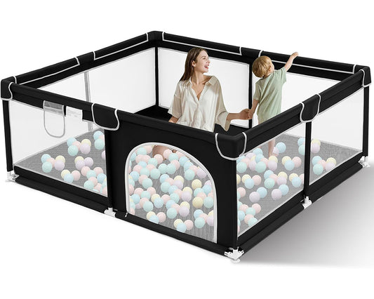 Baby Playpen Safety Gate Kids Toddler Fence Play Activity Center Large