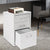 3 Tier Vertical File Cabinet, Metal Mobile File Cabinet with Lock, 3 Drawers Filing Cabinet Under Desk, Rolling File Cabinet for Office, Study Using,