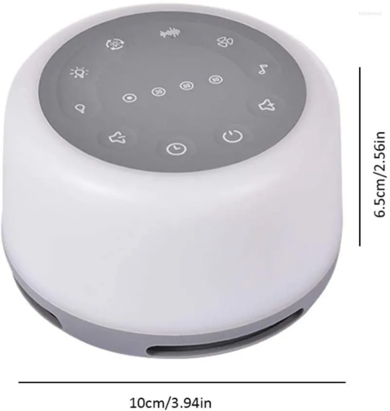 White Noise Machine Noise Sound Machine Baby Soothing Night Light