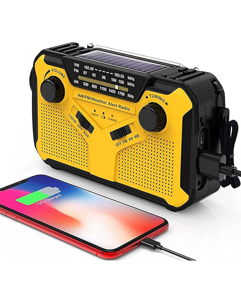 Camping Equipment FM Radio Solar