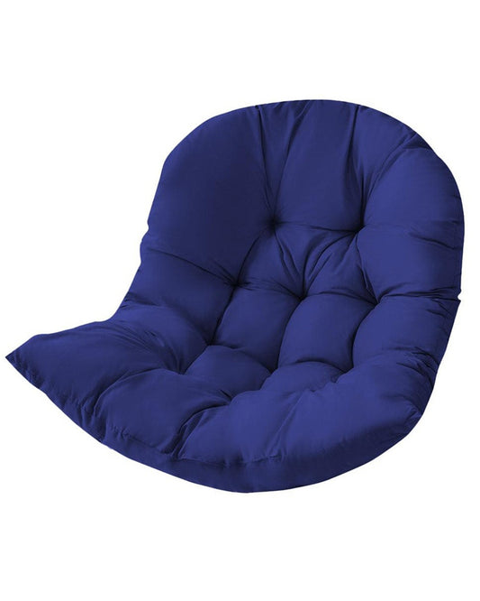 Hanging Chair Cushion - Patio & Garden Comfort (Blue)