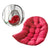 Hanging Chair Cushion | Cushion for Hanging Chair Patio Garden Hanging Basket Chair (Red)