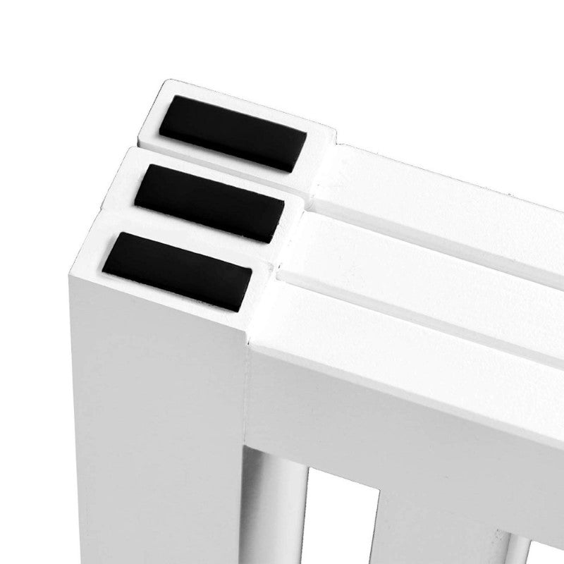 Freestanding Dog Gate with Support Feet - Foldable Pet Safety Gate