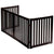 Wooden Fireplace Guard Safety Gate Safety Fence