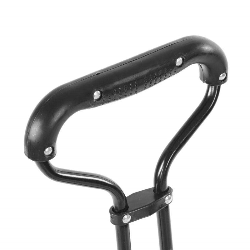 4-Wheel Folding Trolley - Foldable Camping Cart, Portable Garden and DIY Cart, Red