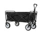 4-Wheel Folding Trolley - Foldable Camping Cart, Portable Garden and DIY Cart, Red