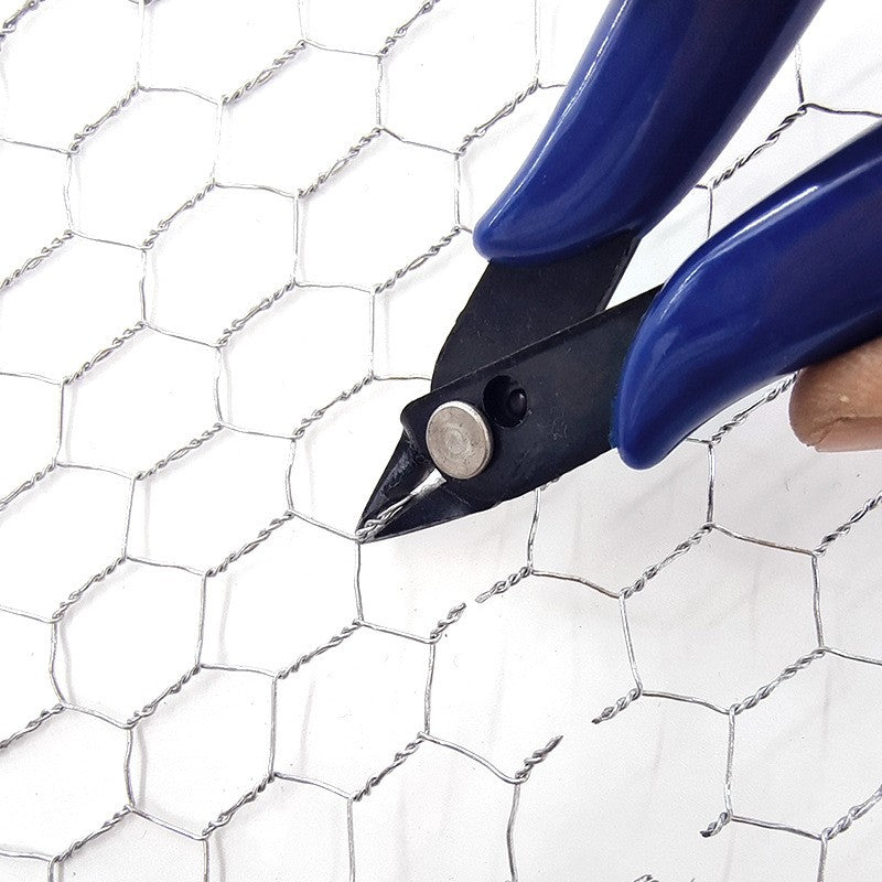 Wire Fence Mesh - 27M Galvanized Chicken Wire for Livestock, Poultry, and Garden Fencing