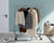Heavy-Duty Clothes Garment Rack with Wheels – Extendable and Adjustable Clothing Rack for Home, Business